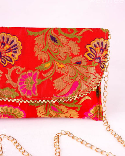 Banarasi Sling Bag - 6 inch - WBG2123 - Clutches & Purses