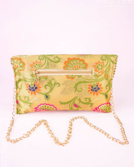 Banarasi Sling Bag - 6 inch - WBG2123 - Clutches & Purses