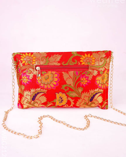 Banarasi Sling Bag - 6 inch - WBG2123 - Clutches & Purses