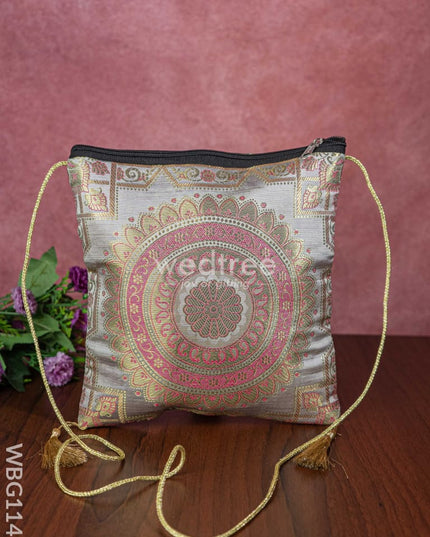 Banarasi Sling Bag - Wbg1143 Hand Bags
