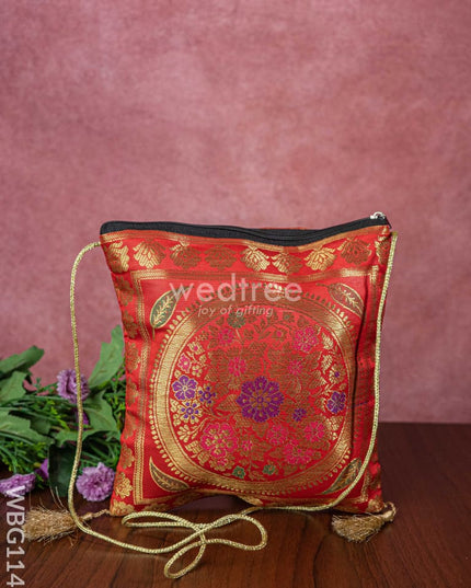 Banarasi Sling Bag - Wbg1143 Hand Bags