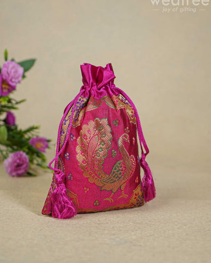 Banarasi String Bag - Wbg1067 Bags