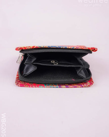 Banarasi Wallet - 5 inch - WBG2051 - Clutches & Purses