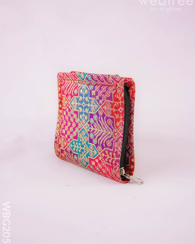Banarasi Wallet - 5 inch - WBG2051 - Clutches & Purses