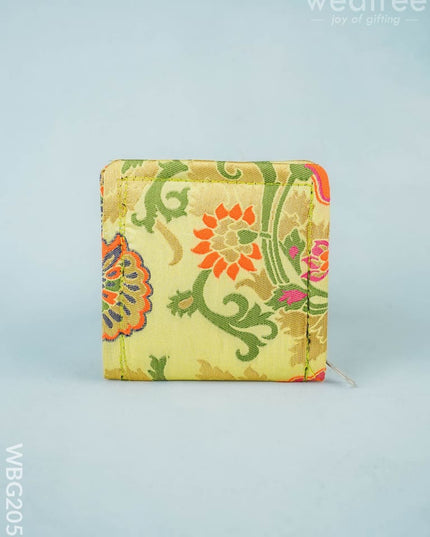 Banarasi Wallet - 5 inch - WBG2052 - Clutches & Purses