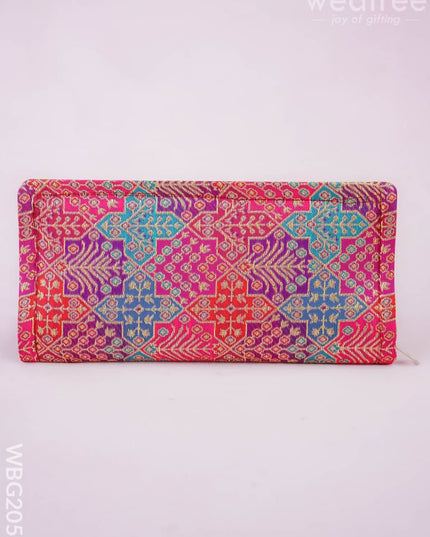 Banarasi Wallet - 9 inch - WBG2053 - Clutches & Purses