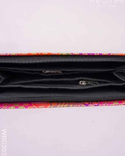 Banarasi Wallet - 9 inch - WBG2053 - Clutches & Purses