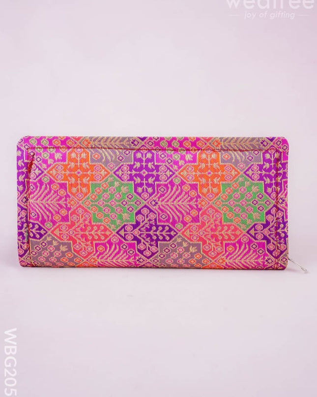 Banarasi Wallet - 9 inch - WBG2053 - Clutches & Purses