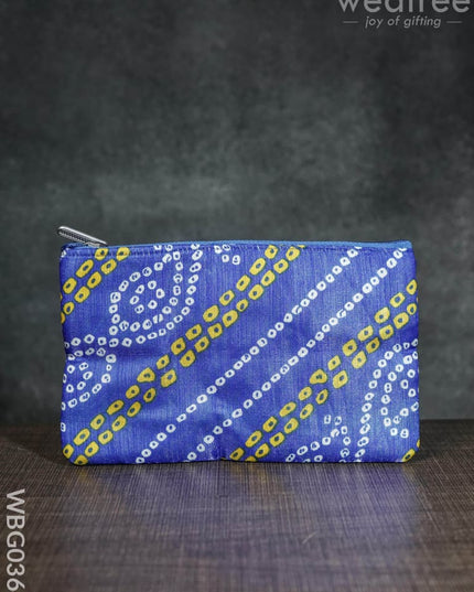 Bandhani Purse - Wbg0364 Clutches & Purses