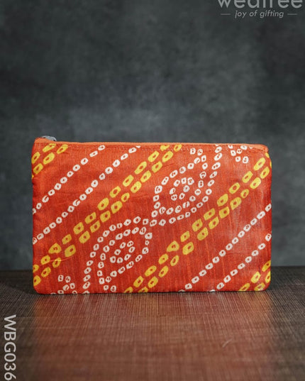 Bandhani Purse - Wbg0364 Clutches & Purses
