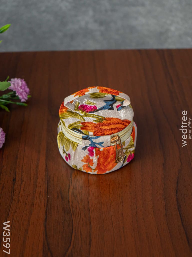 Bangle Box With Floral Design - W3597 Jewellery Holders