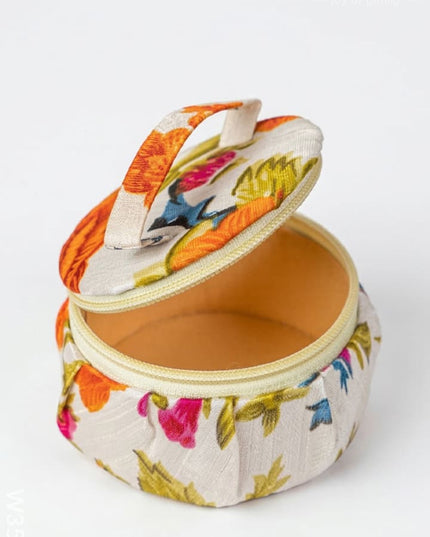 Bangle Box with Floral Design - W3597 - Jewellery Holders RG