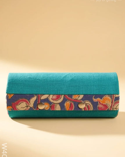 Bangle holder 3 partition with Mixed Kalamkari design - W4057 - Jewellery Holders RG