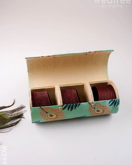 Bangle Holder Peacock Feather Design Large - W3991 - Jewellery Holders RG