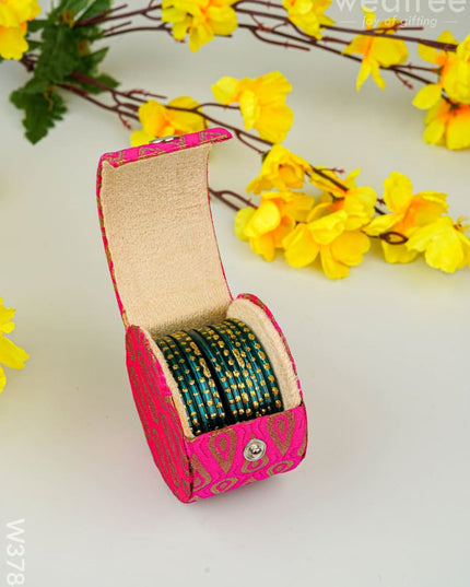 Bangle Holder With Brocade Print Mini - W3784 - Jewellery Holders RG
