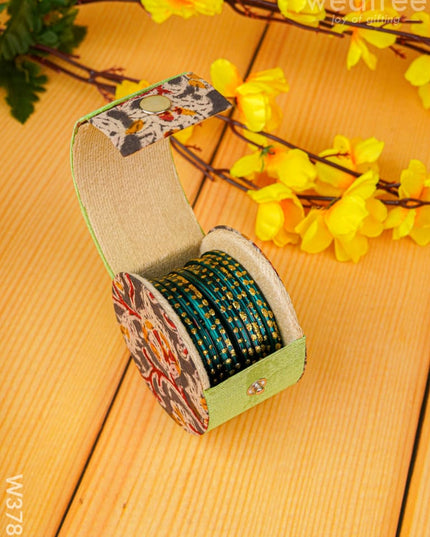 Bangle Holder with Kalamkari Design - W3786 - Jewellery Holders RG