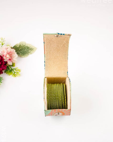 Bangle Holder With Peacock Feather Design Mini - W3785 - Jewellery Holders RG