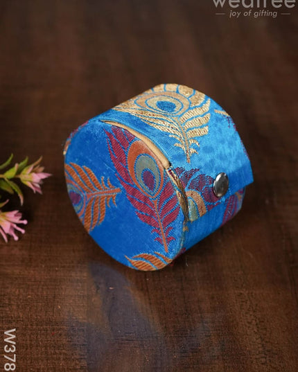 Bangle Holder With Peacock Feather Design Mini - W3785 - Jewellery Holders RG