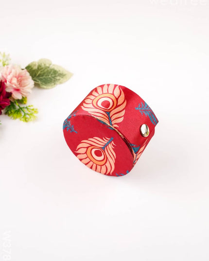 Bangle Holder With Peacock Feather Design Mini - W3785 - Jewellery Holders RG