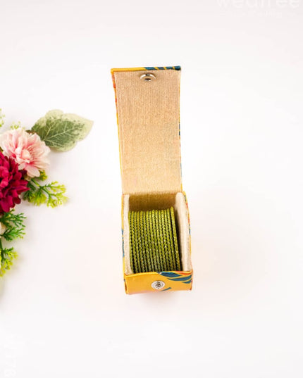 Bangle Holder With Peacock Feather Design Mini - W3785 - Jewellery Holders RG