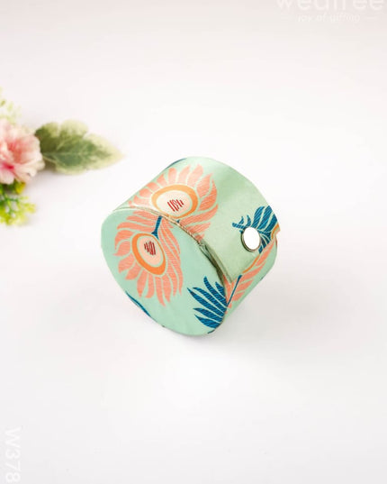 Bangle Holder With Peacock Feather Design Mini - W3785 - Jewellery Holders RG