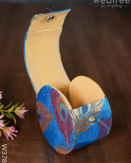 Bangle Holder With Peacock Feather Design Mini - W3785 - Jewellery Holders RG