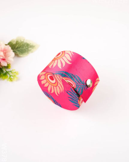 Bangle Holder With Peacock Feather Design Mini - W3785 - Jewellery Holders RG