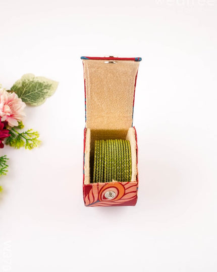 Bangle Holder With Peacock Feather Design Mini - W3785 - Jewellery Holders RG