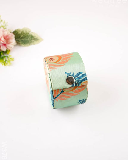Bangle Holder With Peacock Feather Design Mini - W3785 - Jewellery Holders RG