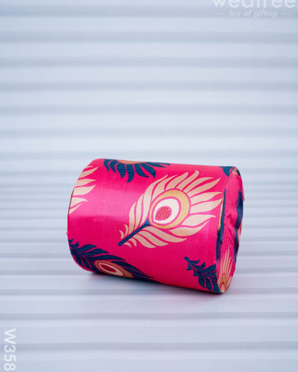 Bangle Holder with Peacock Feather Design - W3588 - Jewellery Holders RG