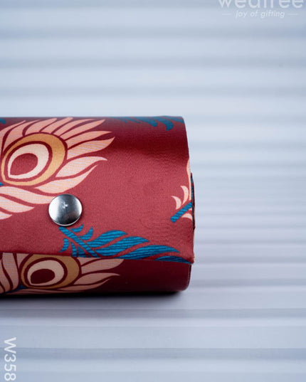 Bangle Holder with Peacock Feather Design - W3588 - Jewellery Holders RG