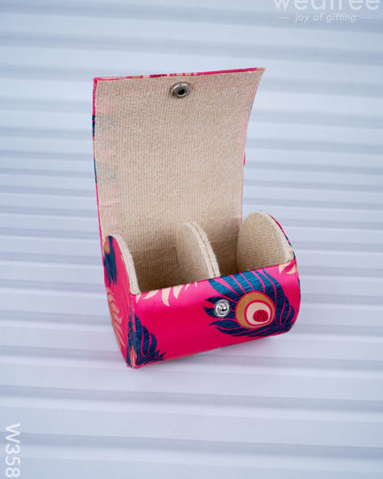 Bangle Holder with Peacock Feather Design - W3588 - Jewellery Holders RG