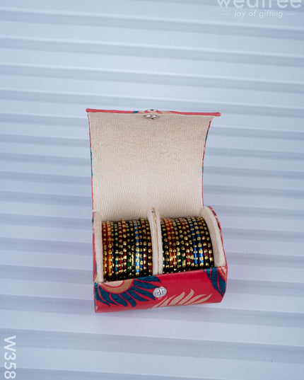 Bangle Holder with Peacock Feather Design - W3588 - Jewellery Holders RG