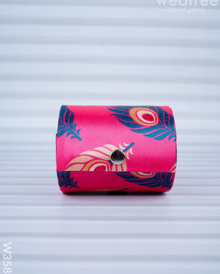 Bangle Holder with Peacock Feather Design - W3588 - Jewellery Holders RG