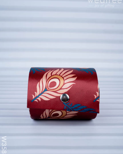 Bangle Holder with Peacock Feather Design - W3588 - Jewellery Holders RG