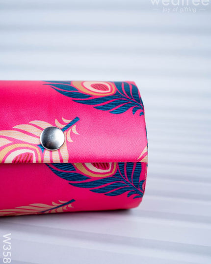 Bangle Holder with Peacock Feather Design - W3588 - Jewellery Holders RG