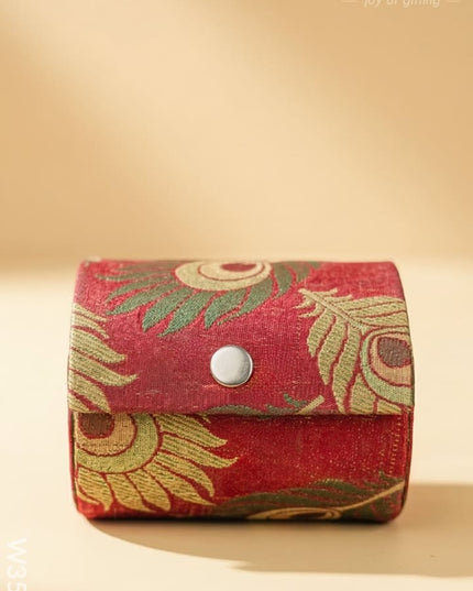 Bangle Holder with Peacock Feather Design - W3588 - Jewellery Holders RG