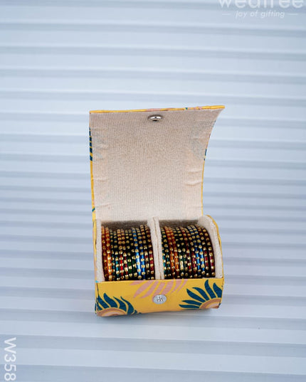Bangle Holder with Peacock Feather Design - W3588 - Jewellery Holders RG