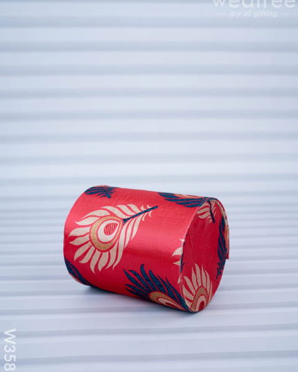 Bangle Holder with Peacock Feather Design - W3588 - Jewellery Holders RG