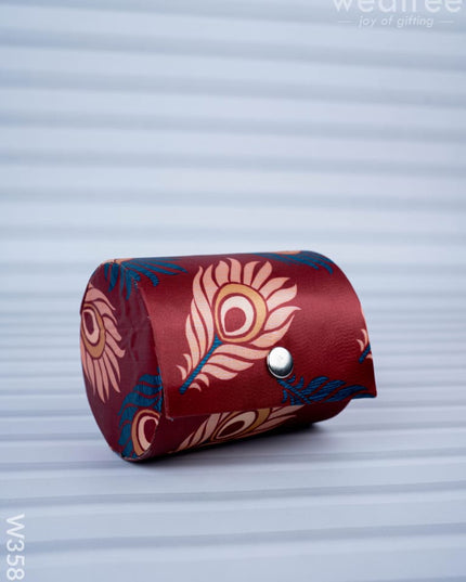 Bangle Holder with Peacock Feather Design - W3588 - Jewellery Holders RG