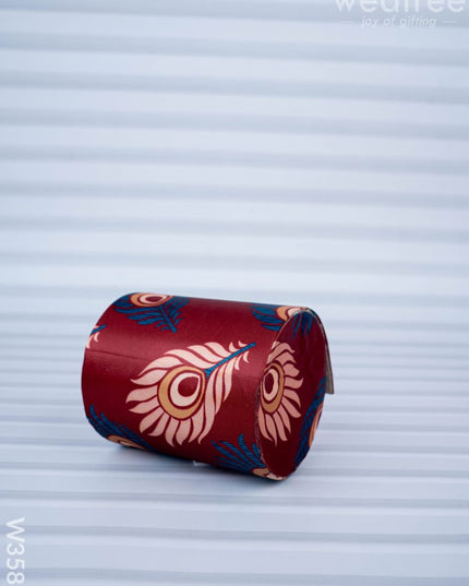 Bangle Holder with Peacock Feather Design - W3588 - Jewellery Holders RG