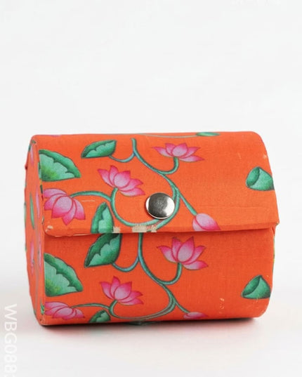 Bangle Holder with pichwai prints - 4 inch - WBG0881-1 - Jewellery Holders RG
