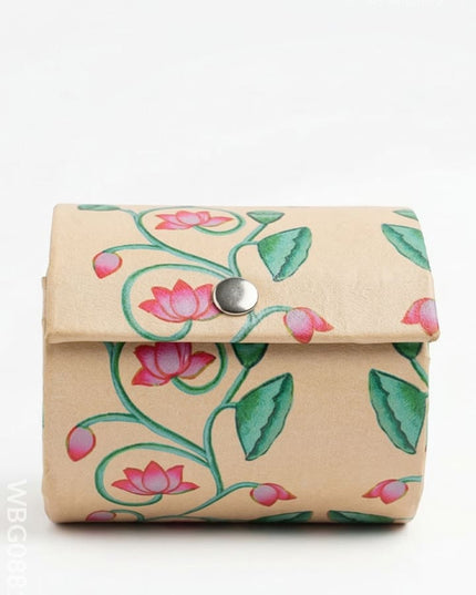 Bangle Holder with pichwai prints - 4 inch - WBG0881-1 - Jewellery Holders RG