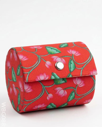 Bangle Holder with pichwai prints - 4 inch - WBG0881-1 - Jewellery Holders RG