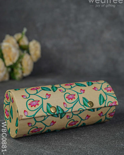 Bangle Holder With Pichwai Prints - 8 Inch Wbg0881-2 Jewellery Holders