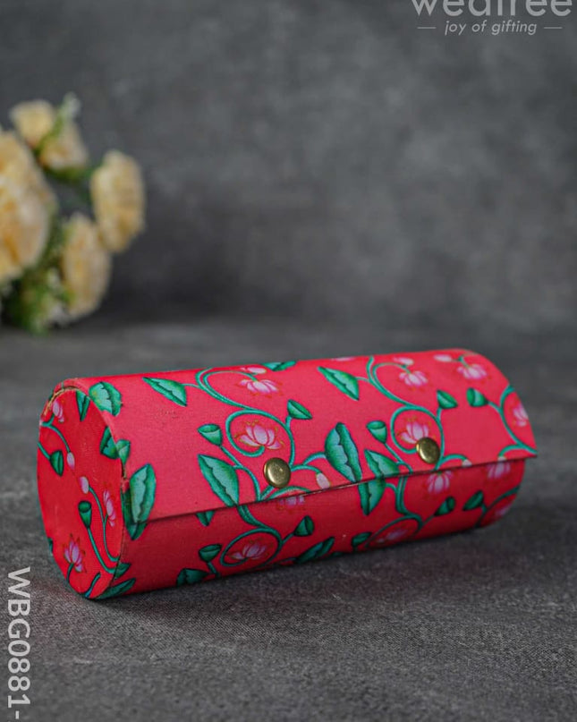Bangle Holder With Pichwai Prints - 8 Inch Wbg0881-2 Jewellery Holders