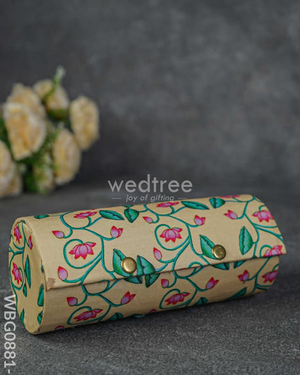 Bangle Holder With Pichwai Prints - 8 Inch Wbg0881-2 Jewellery Holders