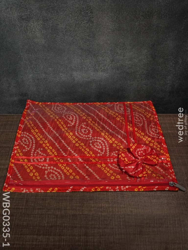 Bhandani Print Saree Cover - Wbg0335 Bags
