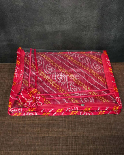 Bhandani Print Saree Cover - Wbg0335 Bags