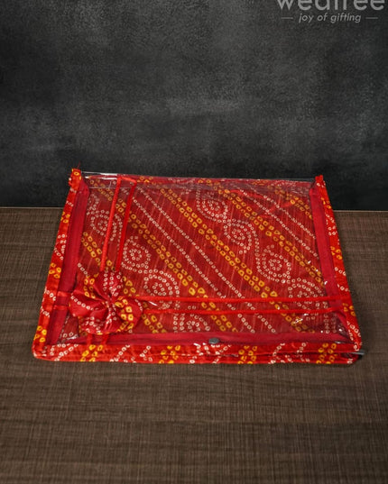 Bhandani Print Saree Cover - Wbg0335 Bags